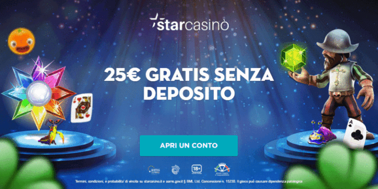 Starcasino Bonus di benvenuto casino su BonusVip