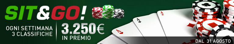 SNAI - I migliori bonus post registrazione poker e vip system su Bonusvip